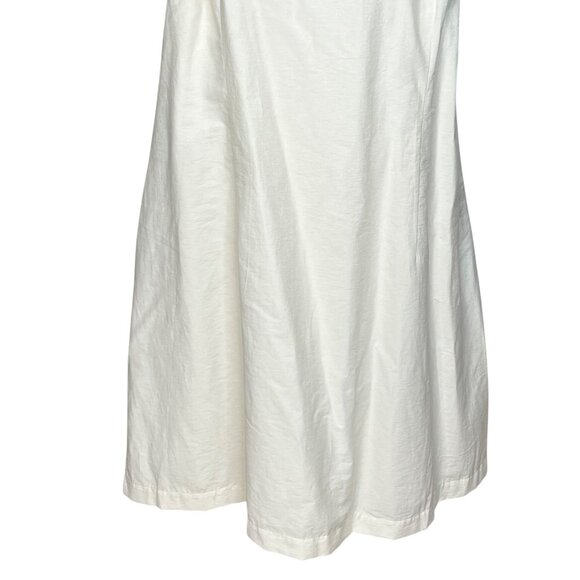 Future Collective Dress Linen Blend Cream Size 24 - Picture 5 of 13